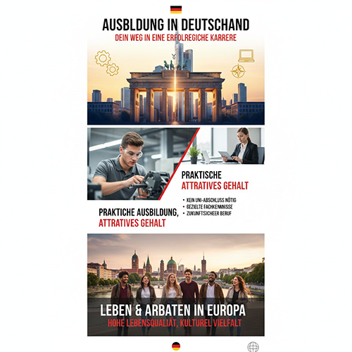 آوسبیلدونگ آلمان: راهنمای جامع صفر تا صد دریافت ویزای کاری – تحصیلی